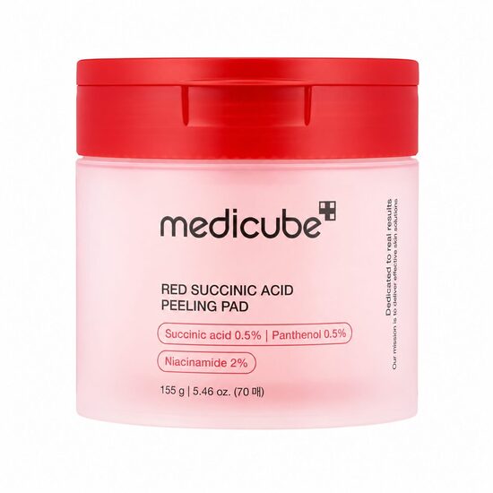 Medicube – Red Succinic Acid pīlinga plāksnītes 70 gab./ 155g