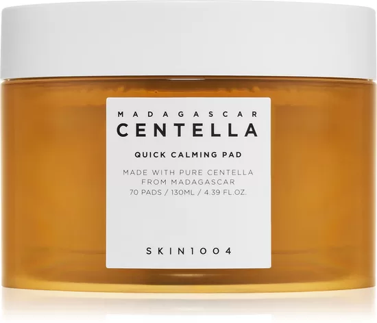SKIN1004 -  Madagascar Centella Quick Calming Pad nomierinoši sejas spilventiņi, 70 gab.