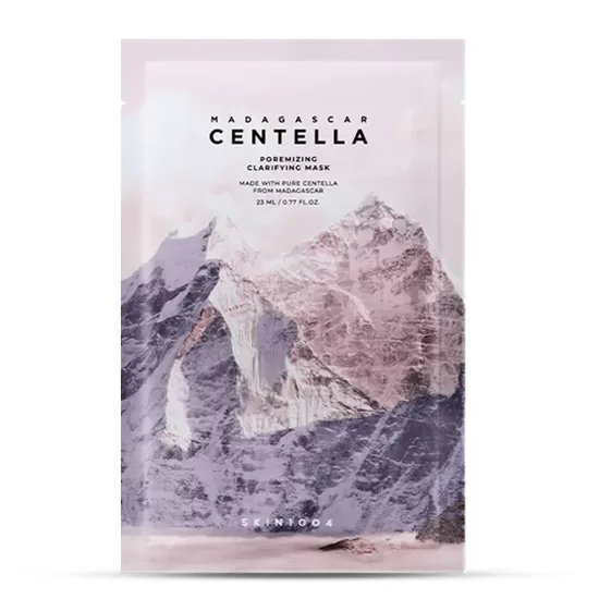 SKIN1004 - Madagascar Centella Poremizing Clarifying Mask attīroša lokšņu maska porām, 1 gab.